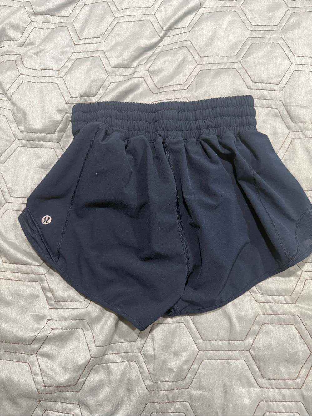 Lululemon Hotty Hot Short Size 0 Navy Blue Excellent Cond
